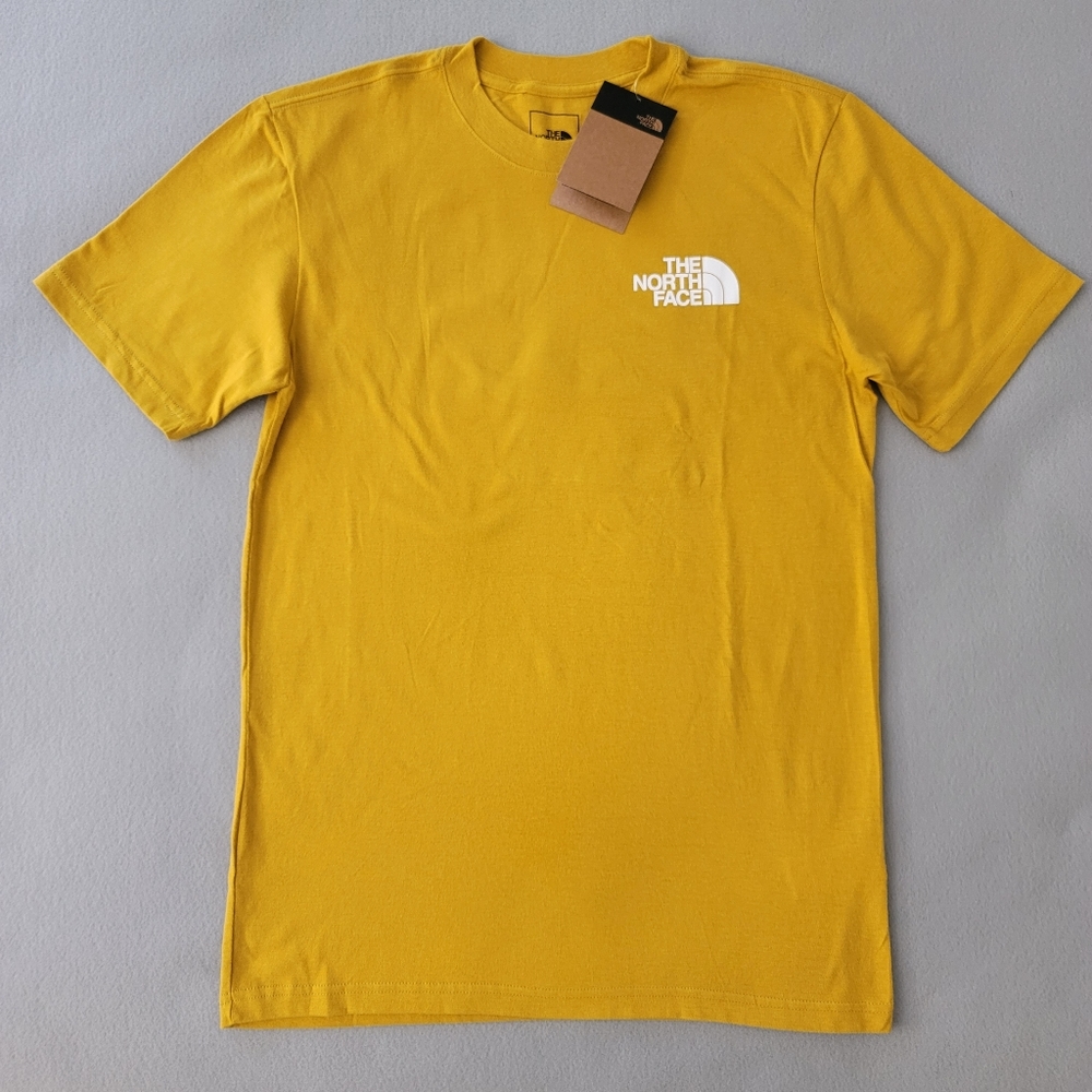 The North Face Men's Box NSE Tee Size XS T-Shirt Arrowwood Yellow